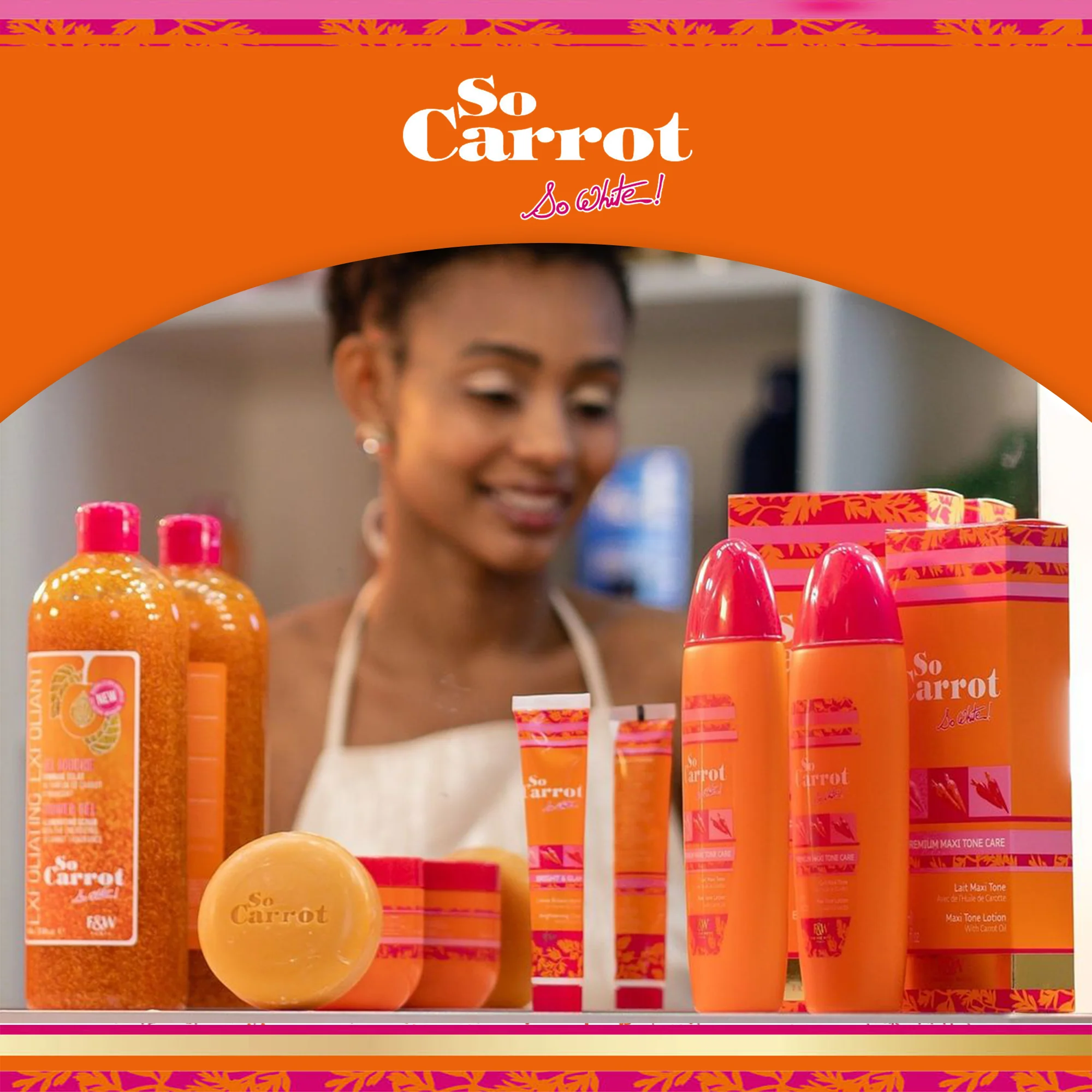 Fair and White So Carrot Exfoliating Shower Gel 31.78 fl oz - Image 6