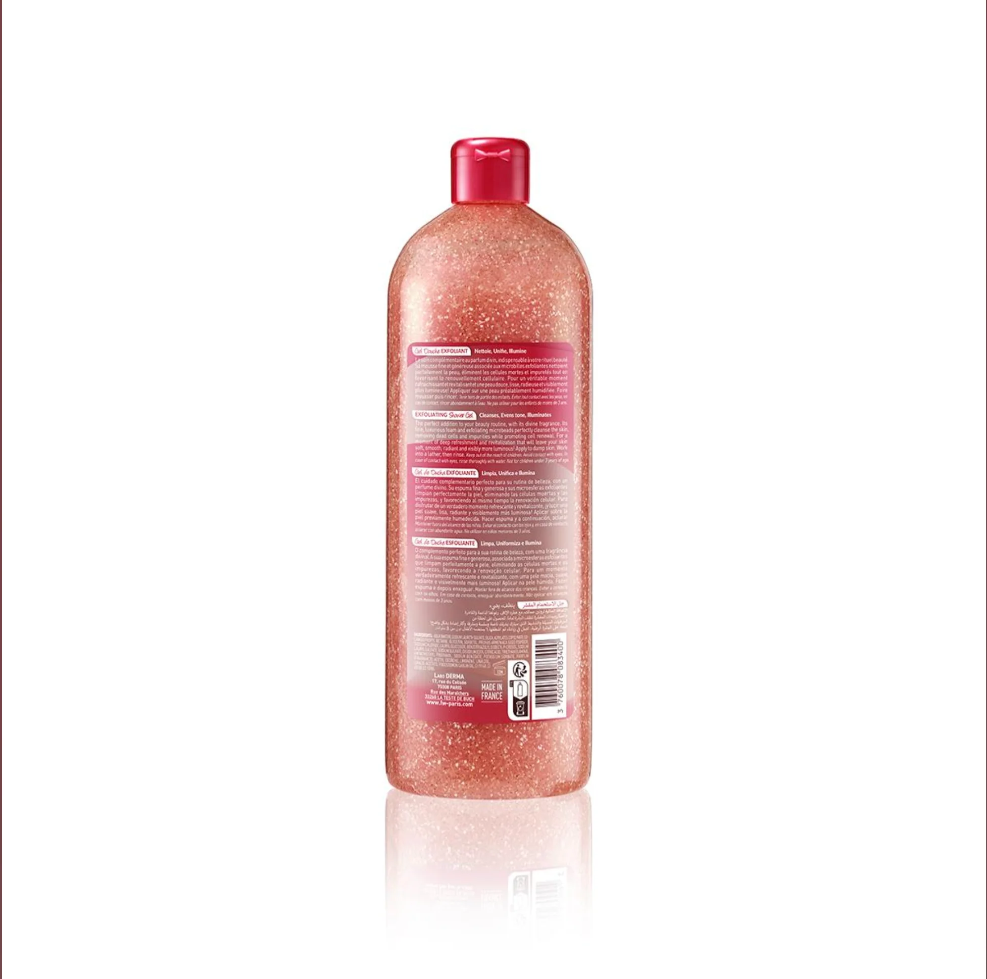 Fair And White Mix Exfoliating Shower Gel 940ml - Image 3