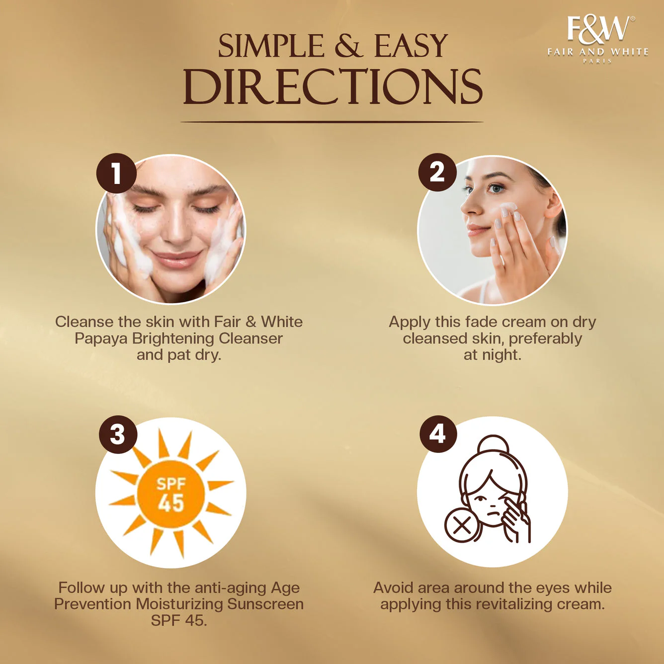 Gold :2 Gold Revitalizing Fade Cream 50ml - Image 6