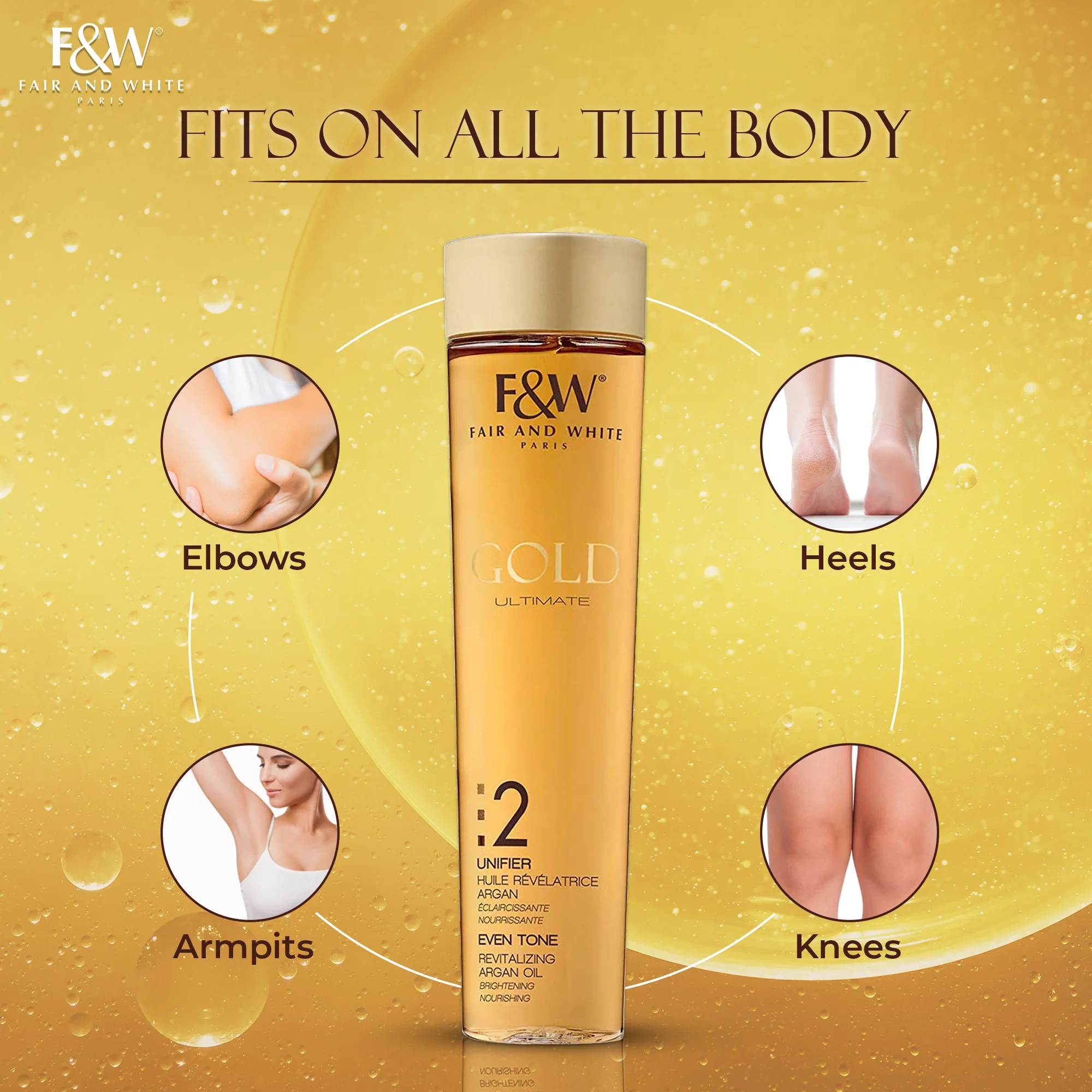 Gold :2 Revitalizing Argan Oil 200ml - Image 5