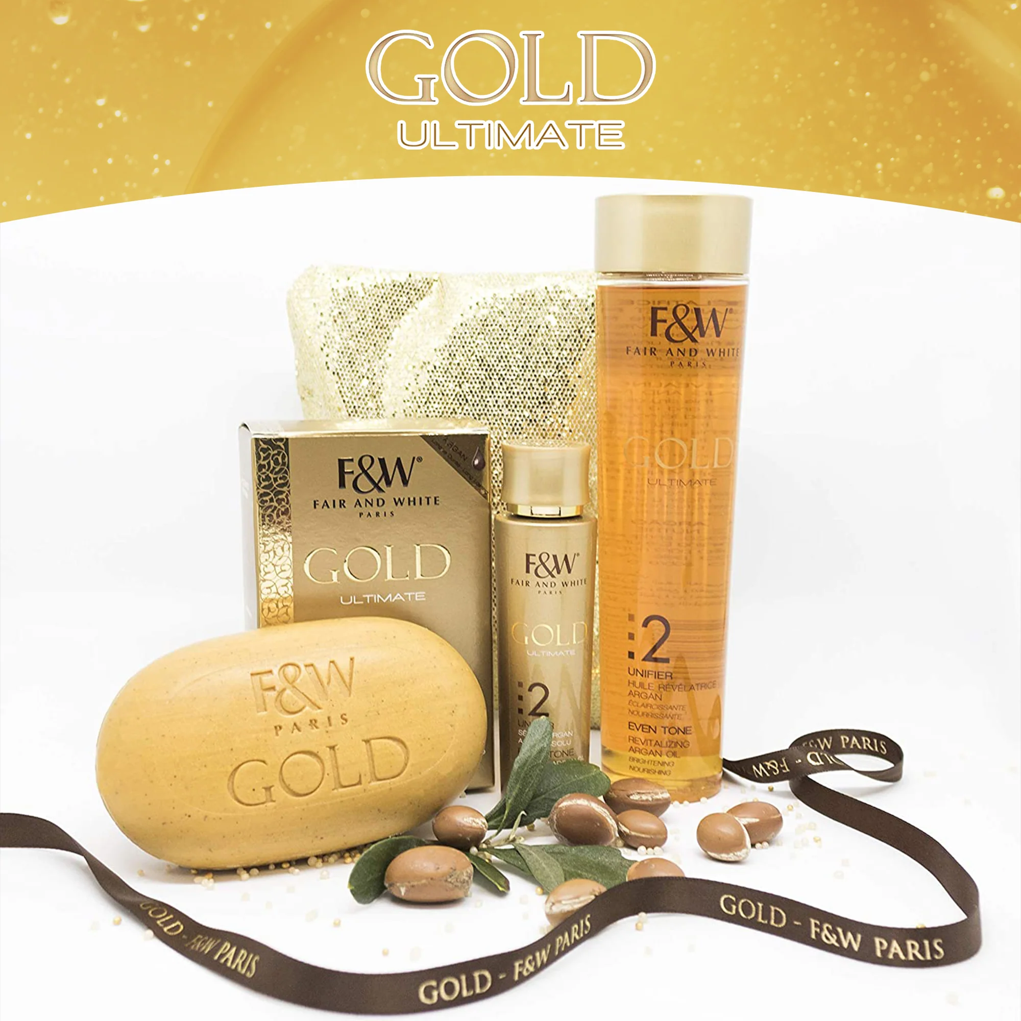 Gold :2 Revitalizing Argan Oil 200ml - Image 7
