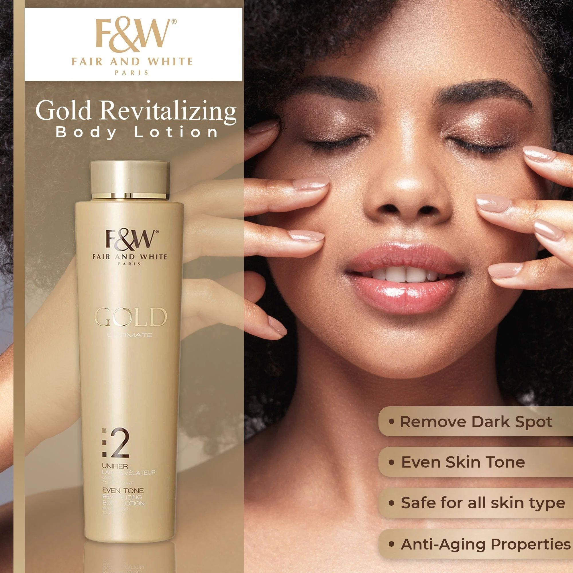Gold :2 Revitalizing Body Lotion 500ml - Image 5