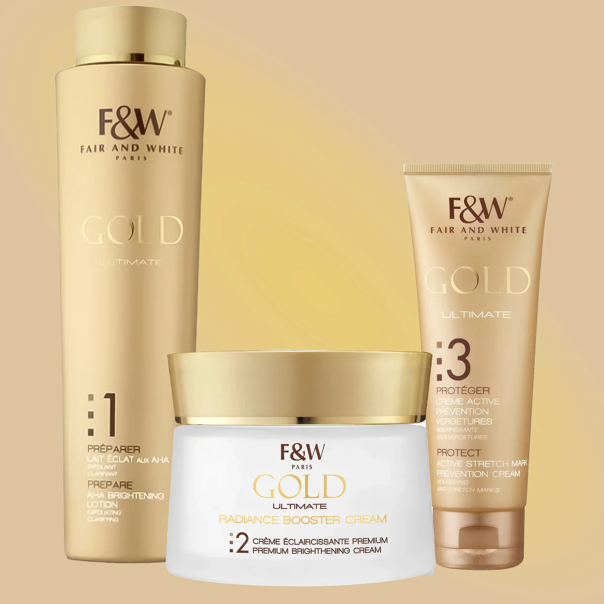 Gold Skincare Bundle - Restore Glow And Radiance