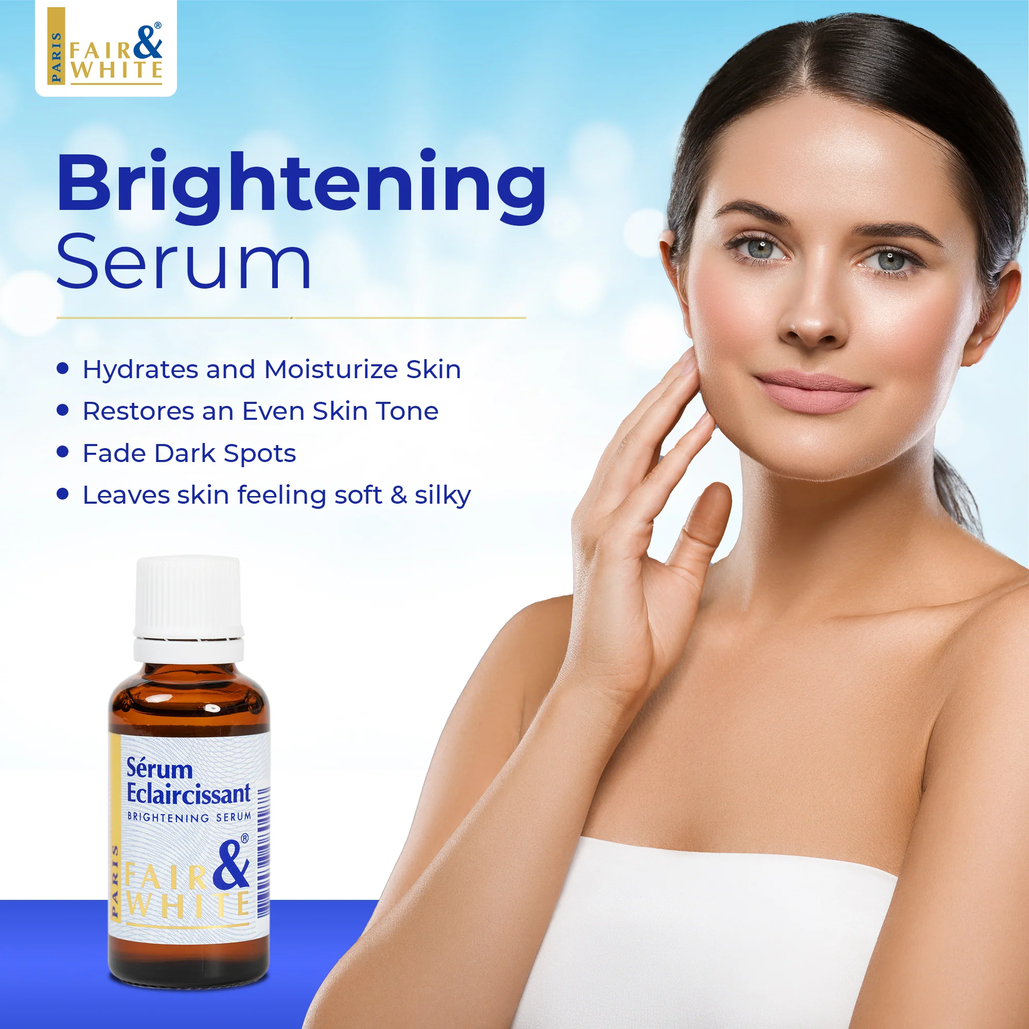 Fair And White Original Brightening Serum 30ml / 1 fl oz - Image 3