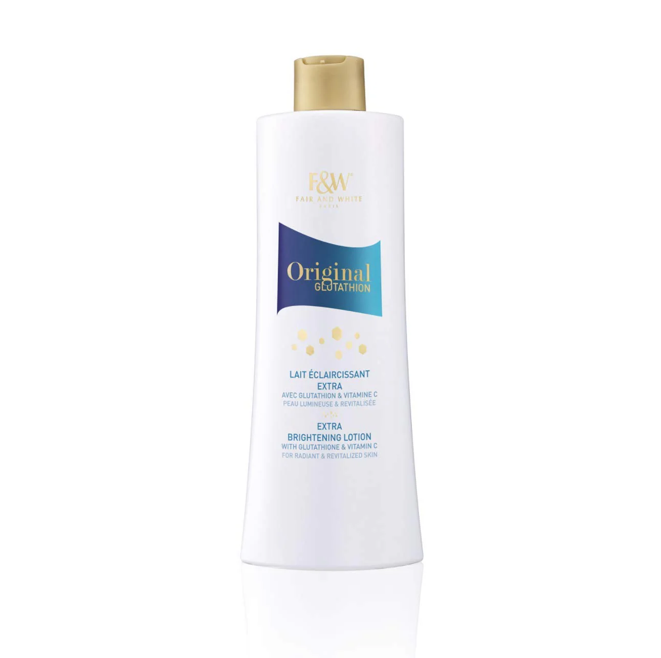 Fair And White Original Glutathion Extra Brightening Body Lotion 500ml / 17.6 fl oz