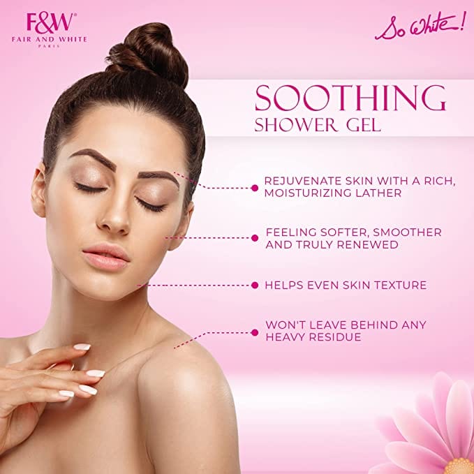 So White Brightening Shower Gel 1000ml - Image 4